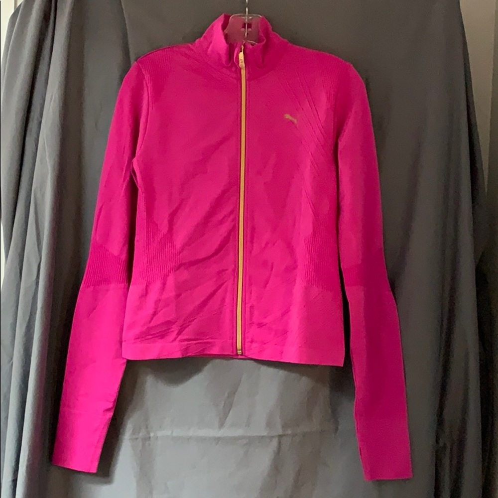 Puma Hot pink sweatshirt.